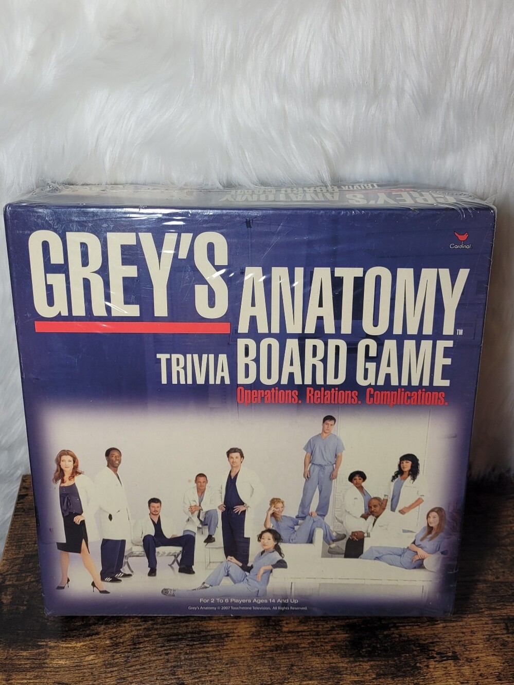 Grey's Anatomy Board Game Trivia Edition NEW and Sealed 2007